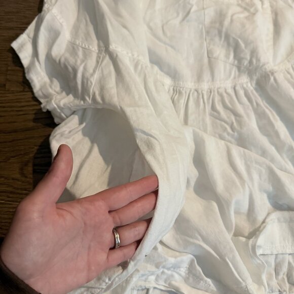 Free People | We the Free Moon City Linen Top | Size Medium | EUC - Picture 6 of 9